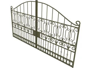 Iron Gate 3D Model