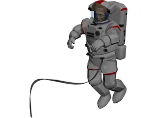Astronaut 3D Model