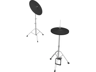 Marshall Portable Hi Hat 3D Model