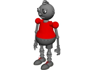 Roboboy Toy 3D Model