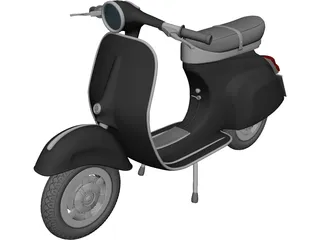 Scooter Vespa 3D Model