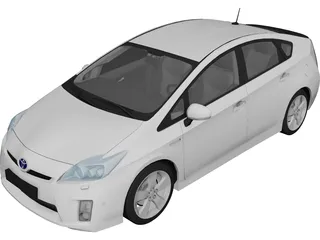 Toyota Prius (2010) 3D Model