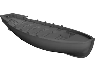 Lifeboat 3D Model