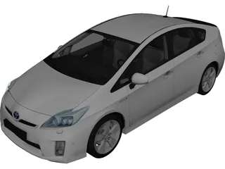Toyota Prius (2010) 3D Model