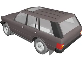 Range Rover Classic CAD 3D Model