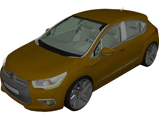 Citroen DS4 3D Model