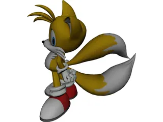 Classic Tails - Download Free 3D model by ivan.vladimirov08  (@ivan.vladimirov08) [a22e1d2]