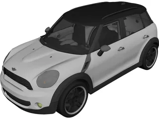 Mini Cooper Countryman 3D Model