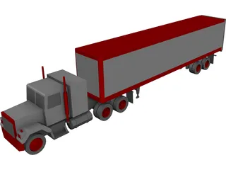 Mack Truck 3D Model