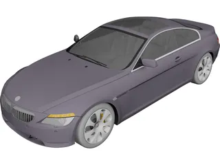 BMW 6-Series Coupe 3D Model