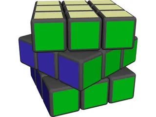 Rubic Cube 3D Model