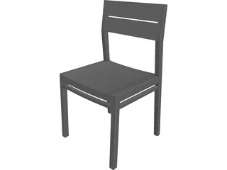 Ethnicraft EX1 Chair 3D Model