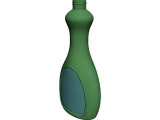 Elixir Bottle CAD 3D Model