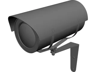 Security Camera 3D Model