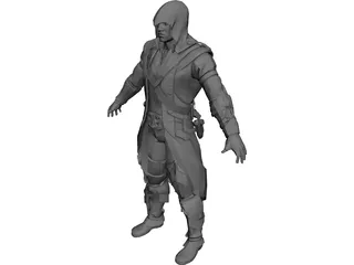 Connor Kenway 3D Model