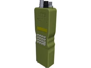 Military Radio CAD 3D Model