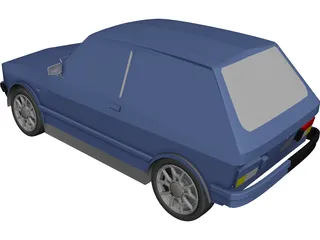 Yugo 1.4 3D Model