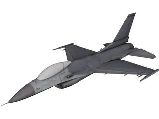 F-16C Fighting Falcon 3D Model