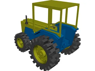 Tractor 3D Model