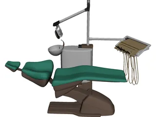 Dental Chair 3D Model