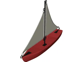 Boat 3D Model