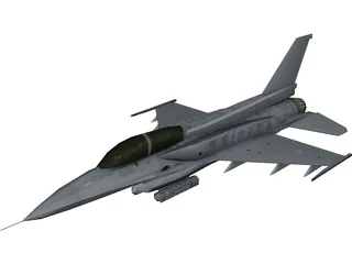 F-16 3D Model