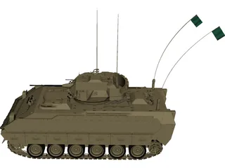 Tank Pakistan Talha 3D Model