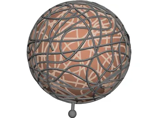 Ball Lamp 3D Model