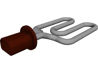 Heating Element CAD 3D Model