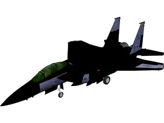 F-15 Aircraft 3D Model