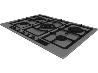 Siemens Gas Stove 3D Model