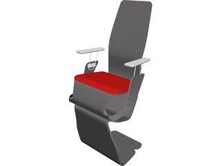 Tietz Modern Chair 3D Model 3D Preview