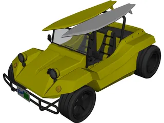 Buggy Brazil 3D Model