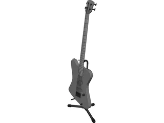 Guitar Bass 3D Model