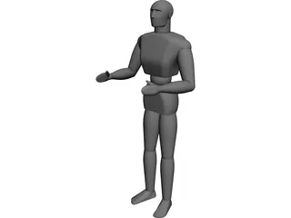 Human CAD 3D Model