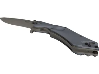 Warrior Knife CAD 3D Model
