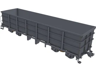 Wagon CAD 3D Model