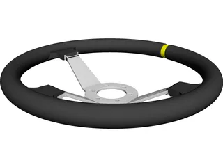 Sparco Steering Wheel CAD 3D Model