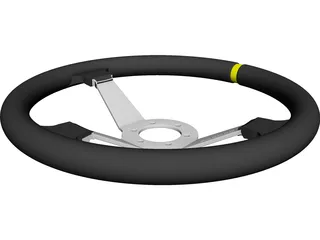 Sparco Steering Wheel 3D Model