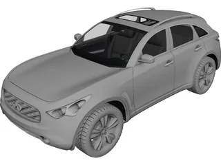 Infiniti FX50 3D Model