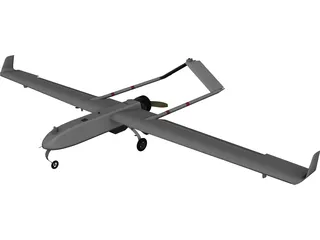 AAI RQ-7 Shadow CAD 3D Model