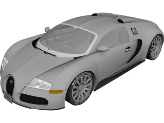 Bugatti Veyron 3D Model