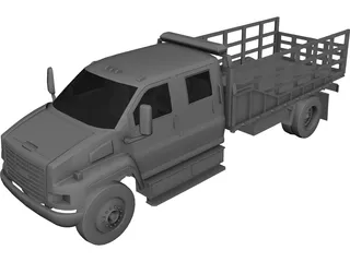 GMC Topkick C8500 (2003) 3D Model