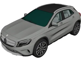 Mercedes-Benz GLA-Class GLA220 CDI 4Matic (2014) 3D Model