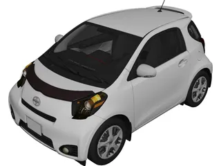 Scion iQ (2011) 3D Model