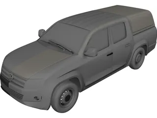 Volkswagen Amarok 3D Model 3D Preview