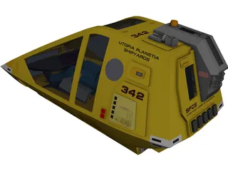 Star Trek Workbee 3D Model