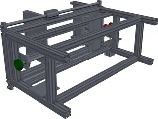 PVC Loading and Packing Machine 3D Model