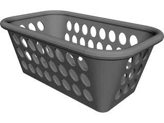 Platic Basket 3D Model