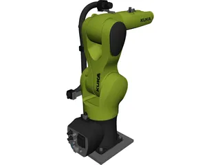 Kuka KR 6 R700 Sixx Agilus CAD 3D Model